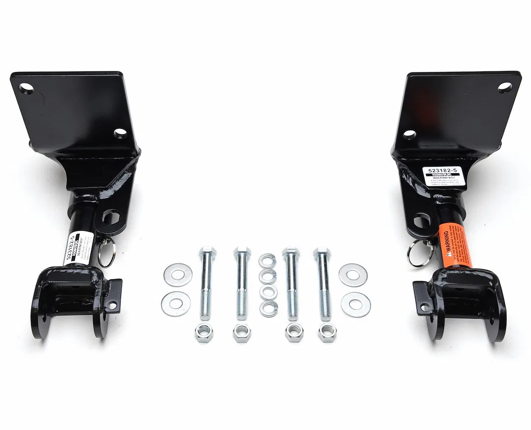 523182-5 – ROADMASTER Vehicle Baseplate, Removable Tabs With Safety Cable Hooks With Four 1/2 Inch x 3-1/2 Inch Bolt/...